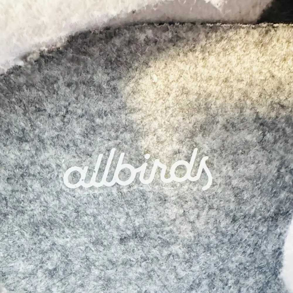 Allbirds Wool Runners Shoes Womens 8 Light Gray Merino Lace Up Sustainable Comfo